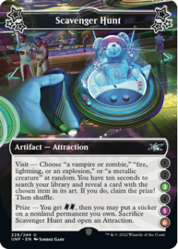 Scavenger Hunt (3/5/6) (FOIL) : 226/244 UNFINITY - Magic the Gathering Single Card