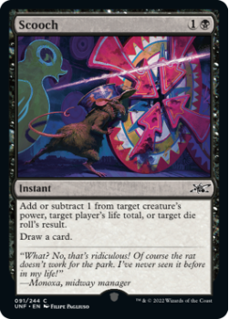 Scooch (FOIL) : 091/244 UNFINITY - Magic the Gathering Single Card