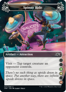 Spinny Ride (3/4/6) (FOIL) : 227/244 UNFINITY - Magic the Gathering Single Card