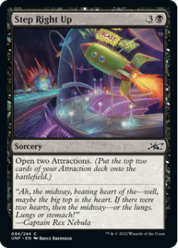 Step Right Up (FOIL) : 094/244 UNFINITY - Magic the Gathering Single Card