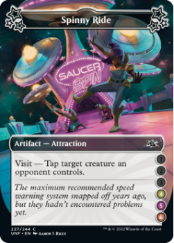 Spinny Ride (4/5/6) (FOIL) : 227/244 UNFINITY - Magic the Gathering Single Card