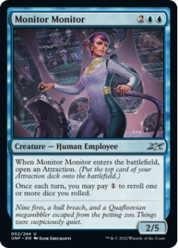 Monitor Monitor (FOIL) : 052/244 UNFINITY - Magic the Gathering Single Card