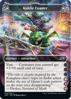 Kiddie Coaster (4/5/6) : 219/244 UNFINITY - Magic the Gathering Single Card