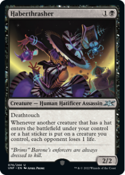 Haberthrasher : 076/244 UNFINITY - Magic the Gathering Single Card