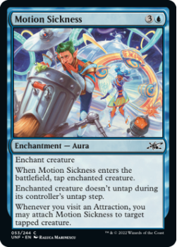Motion Sickness : 053/244 UNFINITY - Magic the Gathering Single Card