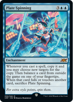Plate Spinning (GALAXY FOIL) : 342 UNFINITY - Magic the Gathering Single Card