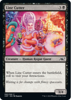 Line Cutter (FOIL) : 080/244 UNFINITY - Magic the Gathering Single Card