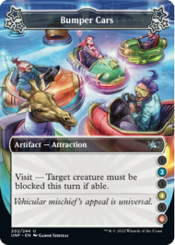 Bumper Cars (2/4/6) (FOIL) : 202/244 UNFINITY - Magic the Gathering Single Card