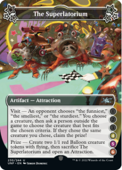 The Superlatorium (4/5/6) (FOIL) : 230/244 UNFINITY - Magic the Gathering Single Card