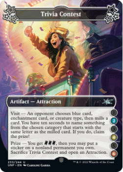 Trivia Contest (2/4/6) (FOIL) : 233/244 UNFINITY - Magic the Gathering Single Card