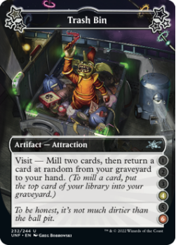 Trash Bin (4/6) : 232/244 UNFINITY - Magic the Gathering Single Card