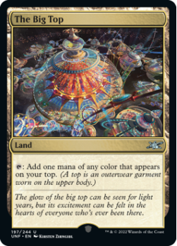 The Big Top (FOIL) : 197/244 UNFINITY - Magic the Gathering Single Card