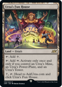 Urza's Fun House (GALAXY FOIL) : 485 UNFINITY - Magic the Gathering Single Card
