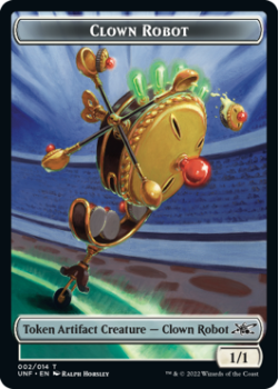 Clown Robot : Token 002/014 UNFINITY - Magic the Gathering Single Card