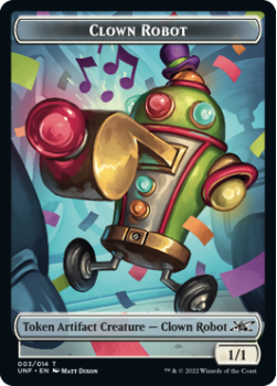 Clown Robot : Token 003/014 UNFINITY - Magic the Gathering Single Card