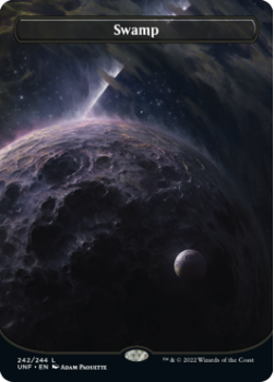 Swamp Orbital (FOIL) : 242/244 UNFINITY - Magic the Gathering Single Card