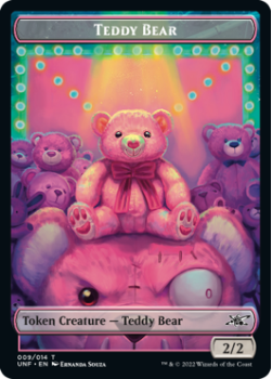 Teddy Bear : Token 009/014 UNFINITY - Magic the Gathering Single Card