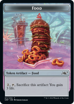 Food : Token 011/014 UNFINITY - Magic the Gathering Single Card