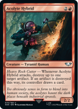Acolyte Hybrid single card from Magic the Gathering