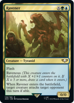 Ravener single card from Magic the Gathering