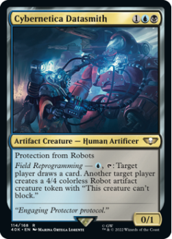 Cybernetica Datasmith single card from Magic the Gathering