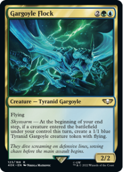 Gargoyle Flock single card from Magic the Gathering