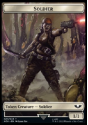 Soldier // Ultramarines Honour Guard Token : WARHAMMER 40K - Magic the Gathering Single Card