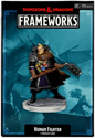 D&D Frameworks Miniatures: Human Fighter Male