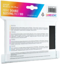 Gamegenic Prime Double Standard Size Sleeving Pack 100 - Clear & Black (2 x 100ct.) - Image 2