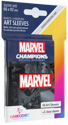 Gamegenic Marvel Champions Art Sleeves- Marvel Black (50 ct.)