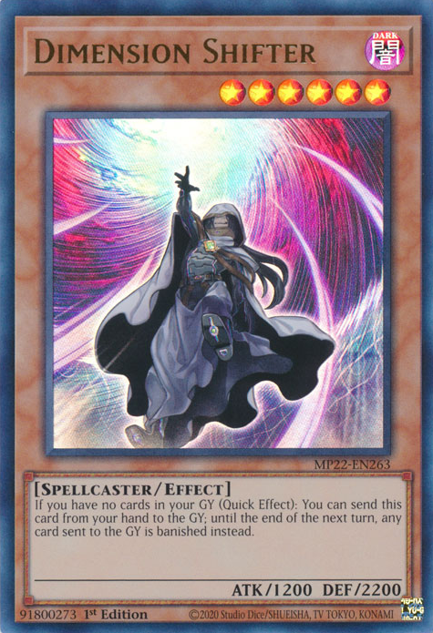 Dimension Shifter (Ultra Rare) : MP22-EN263 - Yu-Gi-Oh! Single Card