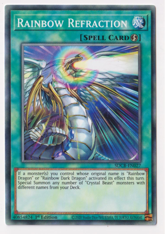 Rainbow Refraction (Common) : SDCB-EN027 - Yu-Gi-Oh! Single Card