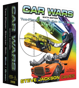 Car Wars Sixth Edition: Two-Player Starter Set: Blue / Green