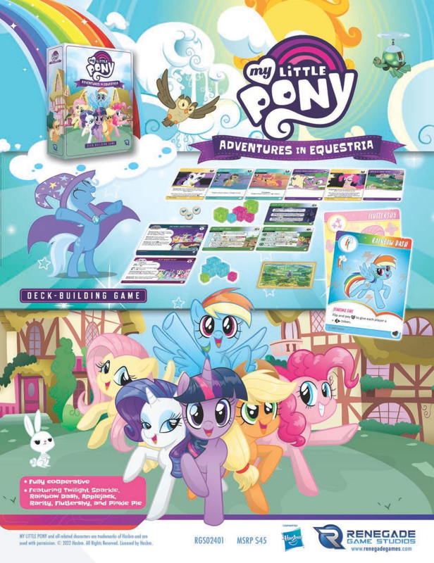 My Little Pony Adventures in Equestria DeckBuilding Game Familiar