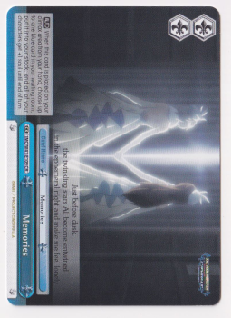 Memories single card from Weiss/Schwarz
