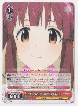 CANDY ISLAND, Chieri single card from Weiss/Schwarz