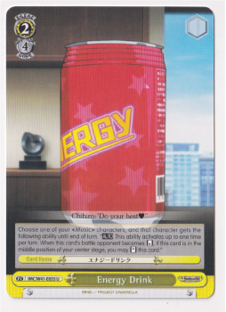 Energy Drink single card from Weiss/Schwarz