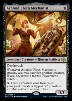 Ashnod, Flesh Mechanist : 084/287 THE BROTHER'S WAR - Magic the Gathering Single Card