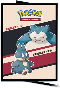 Ultra Pro Snorlax & Munchlax 65ct Deck Protectors