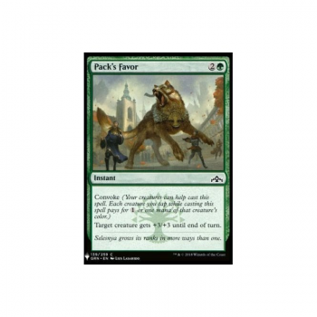 Pack's Favor : MYSTERY BOOSTER 1366 - Magic the Gathering Single Card