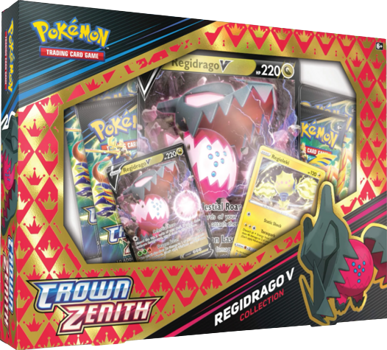 Pokemon Crown Zenith: Regidrago V Collection Box
