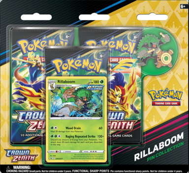 Pokemon Crown Zenith: Pin Collection Set of 3 | Chaos Cards Pokemon Crown Zenith: Pin Collection Set of 3 | Chaos Cards