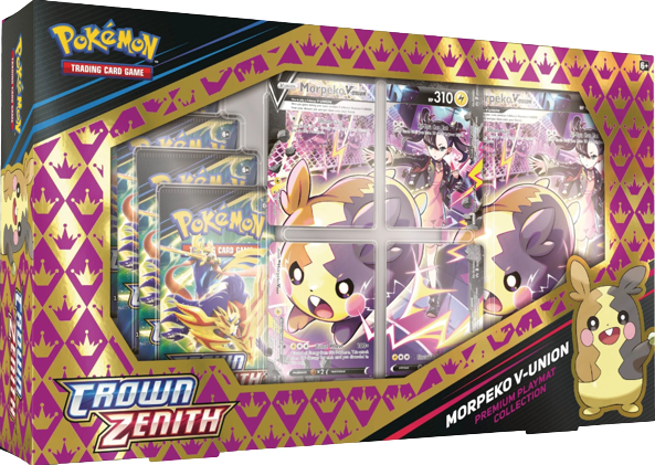 Pokemon Crown Zenith Morpeko V-Union Collection Box Pokemon Crown Zenith Morpeko V-Union Collection Box