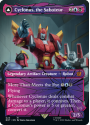 Cyclonus, the Saboteur // Cyclonus, Cybertronian Fighter (SHATTERED GLASS) (FOIL) : 023 UNIVERSES BEYOND TRANSFORMERS - Magic the Gathering Single Card