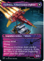 Cyclonus, the Saboteur // Cyclonus, Cybertronian Fighter (SHATTERED GLASS) (FOIL) : 023 UNIVERSES BEYOND TRANSFORMERS - Magic the Gathering Single Card - Image 2