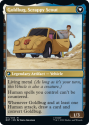 Goldbug, Humanity's Ally // Goldbug, Scrappy Scout (FOIL) : 011/015 UNIVERSES BEYOND TRANSFORMERS - Magic the Gathering Single Card - Image 2