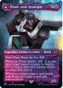 Prowl, Stoic Strategist // Prowl, Pursuit Vehicle (SHATTERED GLASS) (FOIL) : 016 UNIVERSES BEYOND TRANSFORMERS - Magic the Gathering Single Card