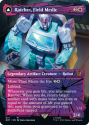 Ratchet, Field Medic // Ratchet, Rescue Racer (SHATTERED GLASS) (FOIL) : 017 UNIVERSES BEYOND TRANSFORMERS - Magic the Gathering Single Card