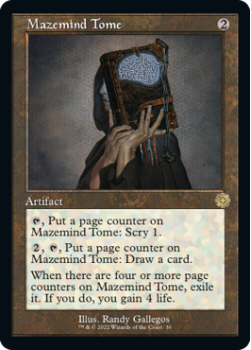 Mazemind Tome (FOIL) single card from Magic the Gathering
