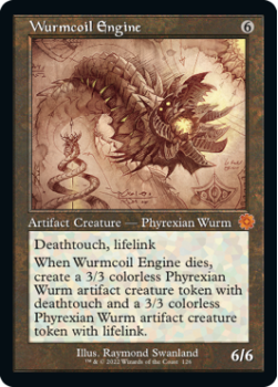 Wurmcoil Engine (SCHEMATICS) (FOIL) single card from Magic the Gathering